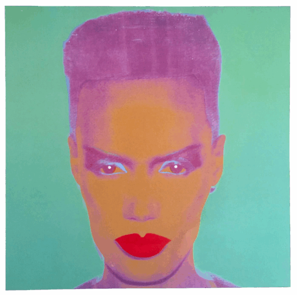 Andy Warhol Foundation Vintage 1993 Collector's Lithograph Pop Art Print " Grace Jones " 1986 Andy Warhol Foundation Vintage 1993 Collector's Lithograph Pop Art Print " Grace Jones " 1986