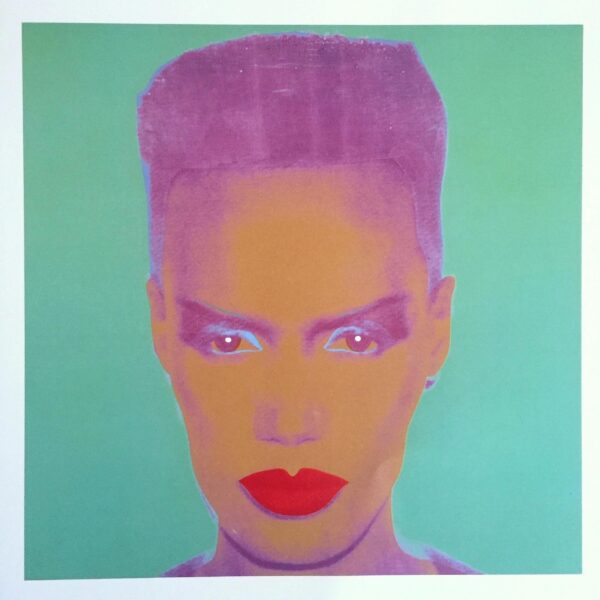 Andy Warhol Foundation Vintage 1993 Collector's Lithograph Pop Art Print " Grace Jones " 1986 Andy Warhol Foundation Vintage 1993 Collector's Lithograph Pop Art Print " Grace Jones " 1986