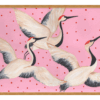 Babette, Cleo & Estelle Rouleau by Willa Heart in Gold Framed Paper, Large Art Print