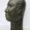 Classic Benin Bronze Head African Sculptures