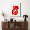 "Coca Cola" Drawing Limited Edition Giclée Print by Jack Verhaeg