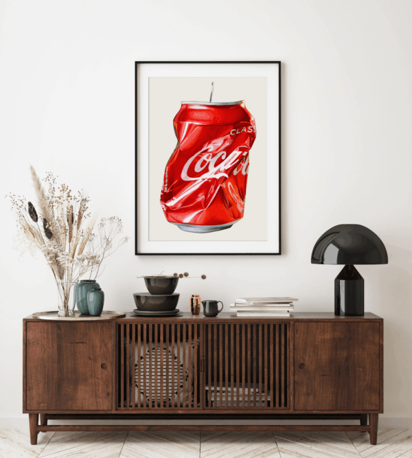 "Coca Cola" Drawing Limited Edition Giclée Print by Jack Verhaeg