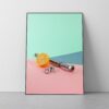 Contemporary Still Life Photo, "Miami Futuristic Cocktail Lounge #5", Limited Edition Giclée Print on Gallery Satin PhotographicPaper