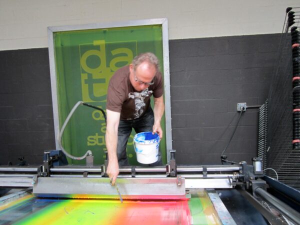David Lawrence the American Way, #3, 2013 SIlkscreen Monoprint