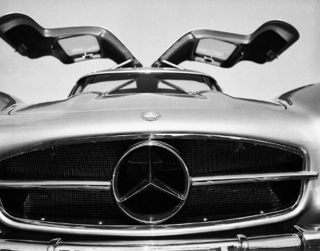 Gullwing Mercedes-Benz Photograph by Charles Baker