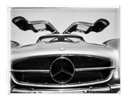 Gullwing Mercedes-Benz Photograph by Charles Baker