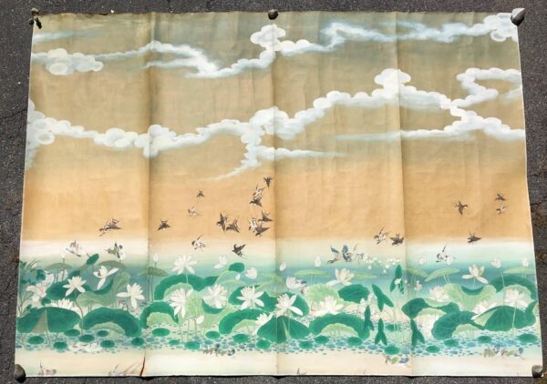 Hand Painted Chinese Wallpaper Hand Painted Chinese Wallpaper