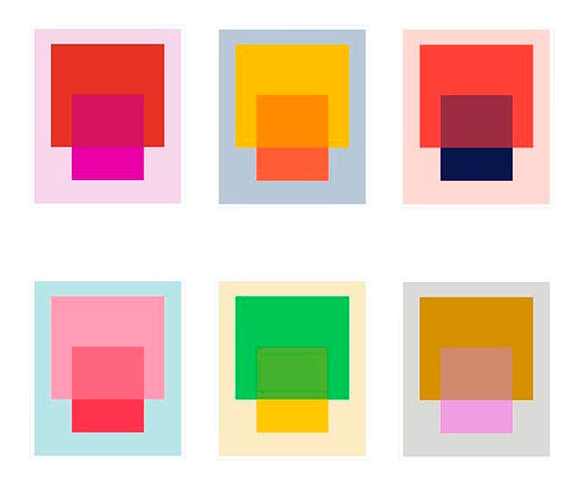Interactions Set of Six Fine Art Prints 11" X 14" by Liz Roache