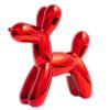 Interior Illusions Plus Red Mini Ceramic Dog Piggy Bank - 7.5" tall
