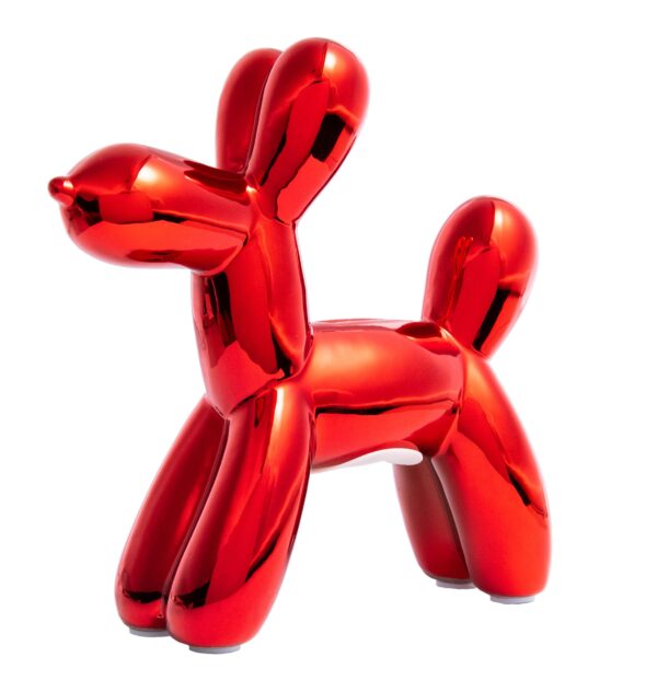Interior Illusions Plus Red Mini Ceramic Dog Piggy Bank - 7.5" tall Interior Illusions Plus Red Mini Ceramic Dog Piggy Bank - 7.5" tall
