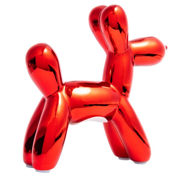 Interior Illusions Plus Red Mini Ceramic Dog Piggy Bank - 7.5" tall Interior Illusions Plus Red Mini Ceramic Dog Piggy Bank - 7.5" tall