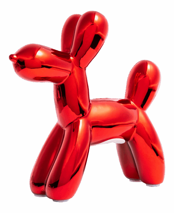 Interior Illusions Plus Red Mini Ceramic Dog Piggy Bank - 7.5" tall Interior Illusions Plus Red Mini Ceramic Dog Piggy Bank - 7.5" tall