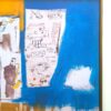 Jean Michel Basquiat Vintage 1997 Framed Fine Art Lithograph Print " Worthy Constituents " 1986