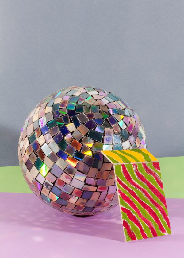 Miami Inspired Art Deco Still Life #6, Giclée Print Limited Edition of 3, Pastel Palette
