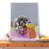 Miami Inspired Art Deco Still Life #6, Giclée Print Limited Edition of 3, Pastel Palette