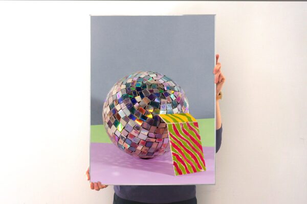 Miami Inspired Art Deco Still Life #6, Giclée Print Limited Edition of 3, Pastel Palette