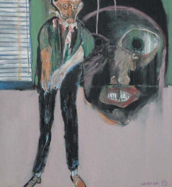 Modern Art Expressionist Oil Painting by Michael Hafftka - Meltzer & Meltzer Modern Art Expressionist Oil Painting by Michael Hafftka - Meltzer & Meltzer