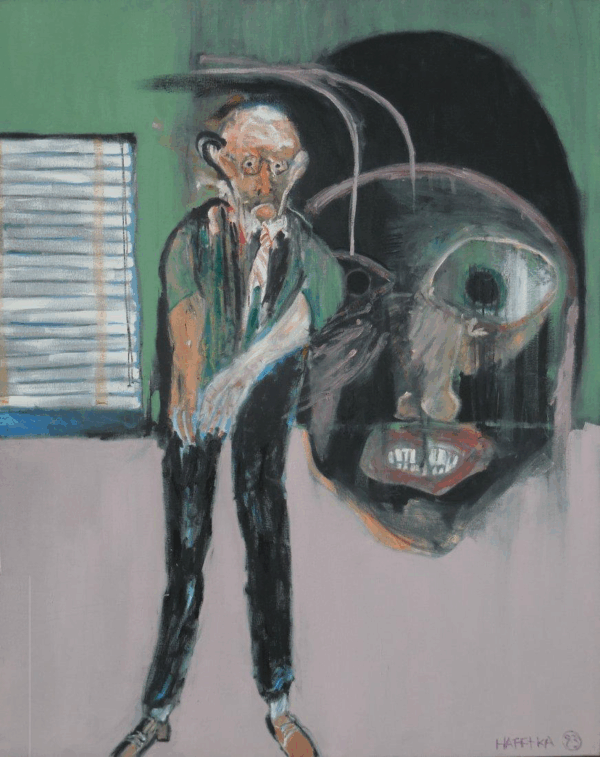 Modern Art Expressionist Oil Painting by Michael Hafftka - Meltzer & Meltzer Modern Art Expressionist Oil Painting by Michael Hafftka - Meltzer & Meltzer