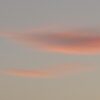 Mounted Contemporary Abstract Clouds Mounted Photographic Color Print
