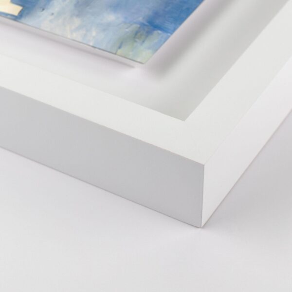 Only This And Nothing More by Virginia Chamlee in White Frame, Medium Art Print