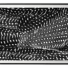 "Plumes No. 2" Black and White Abstract Feather Photograph