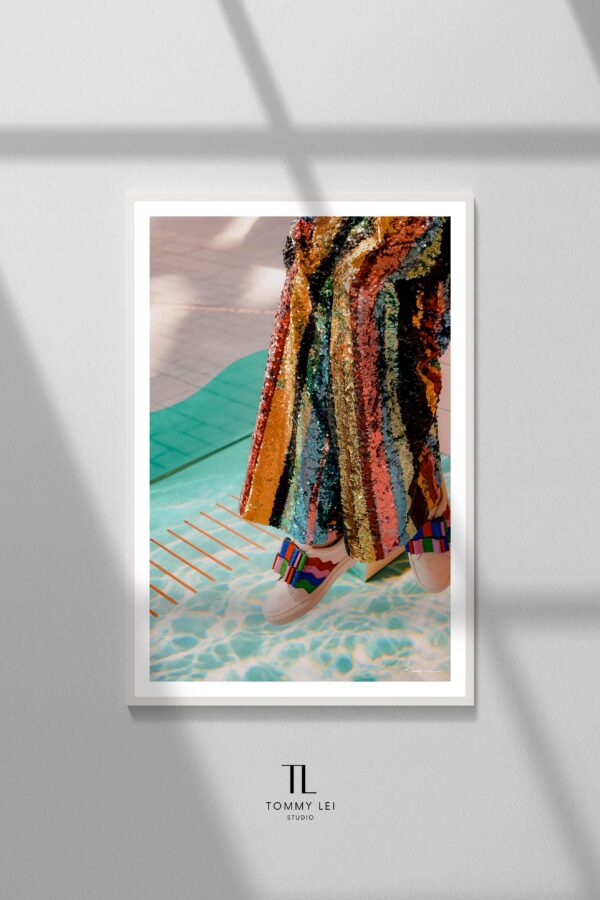 "Rainbow Sequins" Contemporary Special Pride Edition Photograph Print