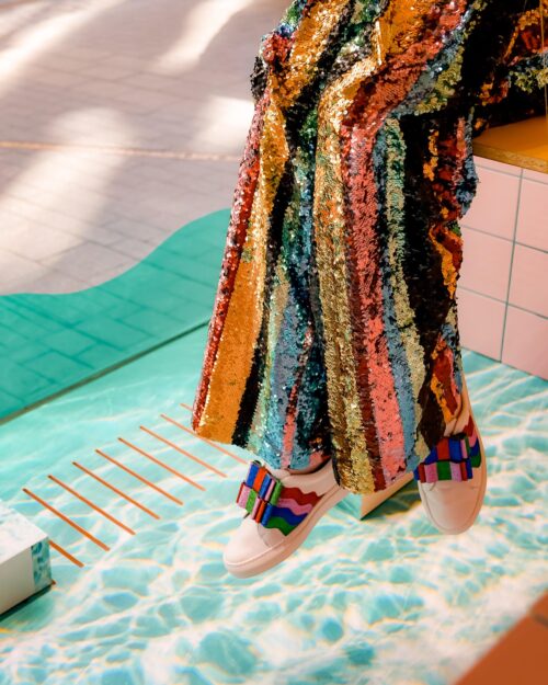 "Rainbow Sequins" Contemporary Special Pride Edition Photograph Print