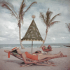 Slim Aarons 'Palm Beach Idyll' Contemporary Archival Color Photograph Print From the Original Negative by Getty - 30x30