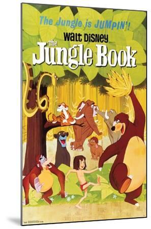 24X36 Disney The Jungle Book - One Sheet - Wood-Mounted Wall Art Print, 24x36 24X36 Disney The Jungle Book - One Sheet - Wood-Mounted Wall Art Print, 24x36