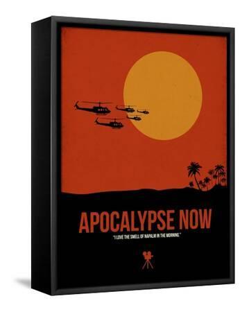Apocalypse Now - Black Framed Canvas Print Wall Art, 12x16