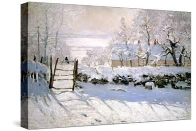 Claude Monet: The Magpie - Canvas Print Wall Art, 18x12