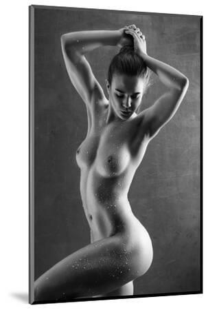 Drops - Wood-Mounted Wall Art Print, 8x12