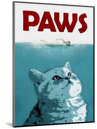 Paws Movie - Wood-Mounted Wall Art Print, 9x12