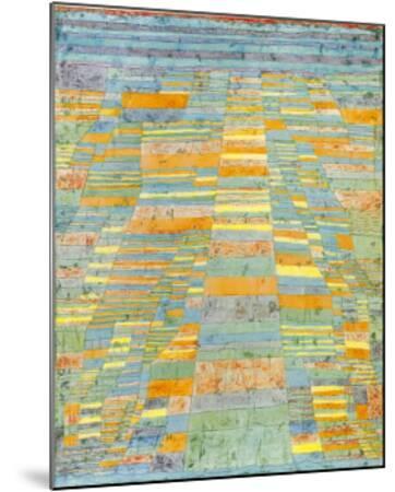 Primary Route and Bypasses, c.1929 - Wood-Mounted Wall Art Print, 24x32