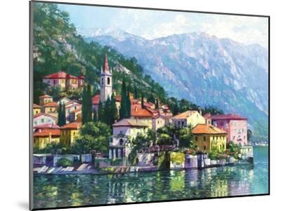 Reflections of Lake Como - Wood-Mounted Wall Art Print, 16x12