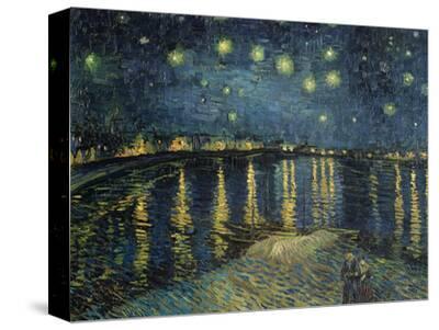 Starry Night over the Rhone, c.1888 - Canvas Print Wall Art, 12x9
