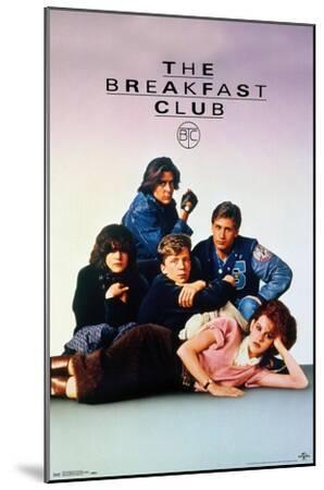 The Breakfast Club - One Sheet - Wood-Mounted Wall Art Print, 13x19