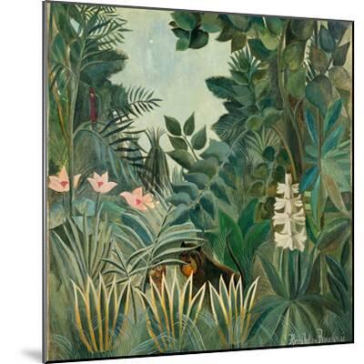 The Equatorial Jungle, 1909 - Wood-Mounted Wall Art Print, 16x16