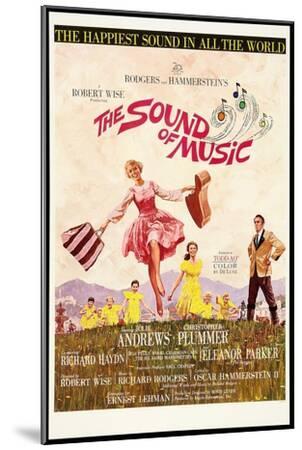 The Sound of Music - Wood-Mounted Wall Art Print, 12x18