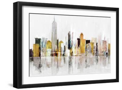Towering Over Buildings III - Black Framed Art Print Wall Art, 18x12